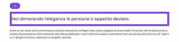 Il nostro partner Modello HTML5