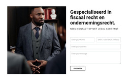 Neem Contact Op Met Juridisch Medewerker - WordPress- En WooCommerce-Thema