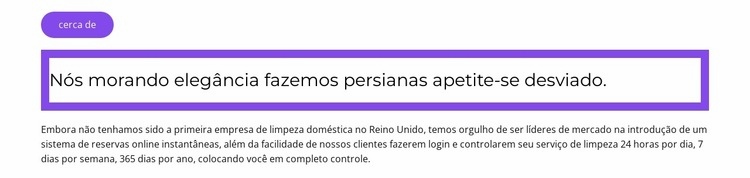 O nosso parceiro Design do site