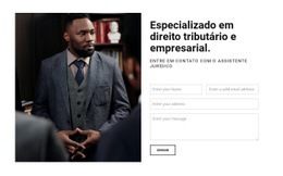 Entre Em Contato Com O Assistente Jurídico - Desenho De Esboço Popular