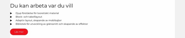 Förbättra din online HTML-mall