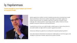 İş Yapılandırması Temiz Ve Minimal Şablon