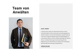 Premium-Website-Modell Für Team Von Anwälten