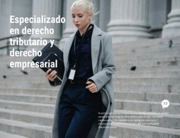 Derecho Empresarial: Excelente Página De Destino