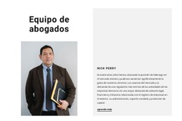 Equipo De Abogados Descarga Gratuita De Plantilla CSS