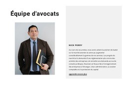 Équipe D'Avocats - Conception De Site Web Ultime