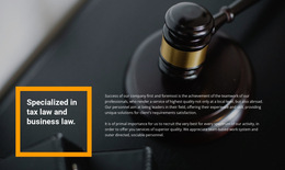 Lawyer Assistance - Professional HTML5 Template