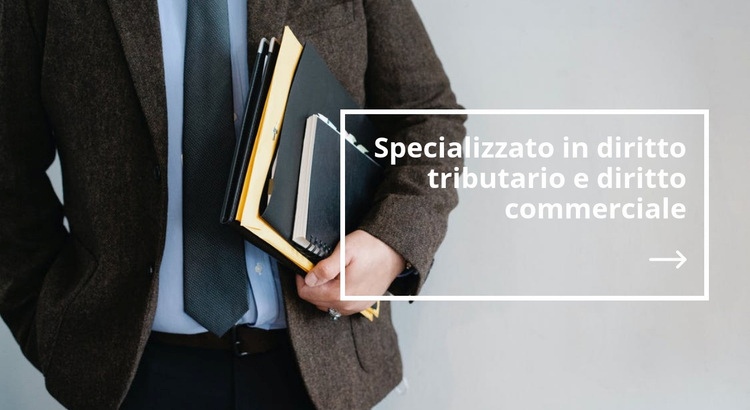 Diritto tributario Modelli di Website Builder