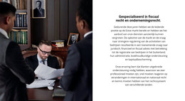 Rechtspraktijk - HTML-Websitesjabloon
