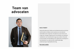 Team Van Advocaten Joomla-Sjabloon 2024