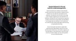 Rechtspraktijk - Prachtig Websiteontwerp