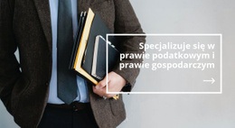 Prawo Podatkowe - Profesjonalny Szablon HTML5