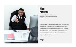 CV De Advogado Configuração