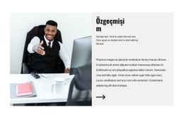 Avukat CV Için Ücretsiz Çevrimiçi Şablon