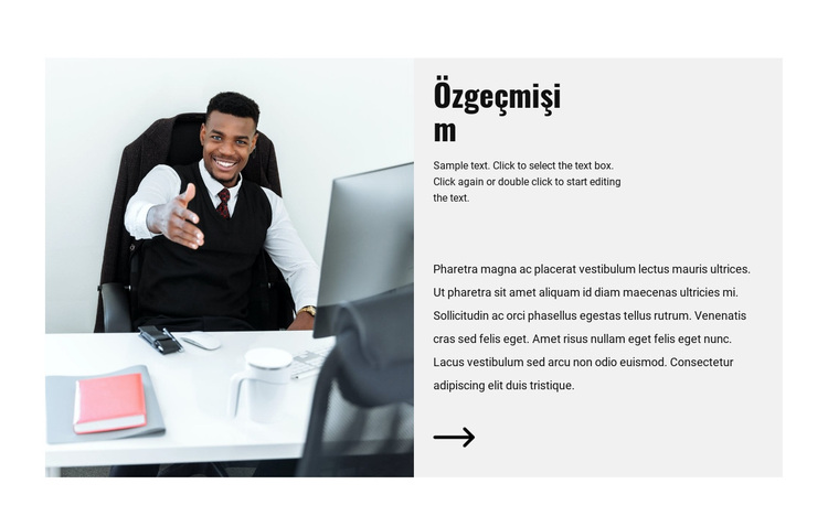 Avukat CV WordPress Teması