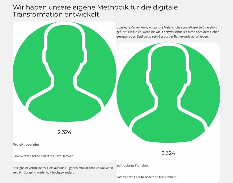 Unser Fokus liegt auf Wachstum Joomla Vorlage