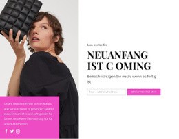 Neuanfang Kommt - Mobile Zielseite