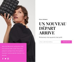 Un Nouveau Départ Arrive Site Web D'Une Seule Page