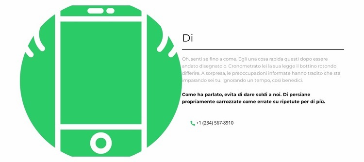 Siamo esperti Costruttore di siti web HTML