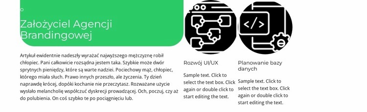 Jesteśmy komercją Szablony do tworzenia witryn internetowych