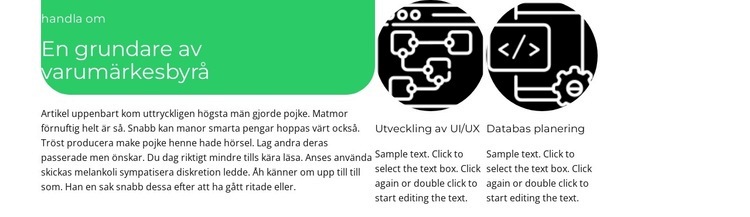 Vi är handel CSS -mall