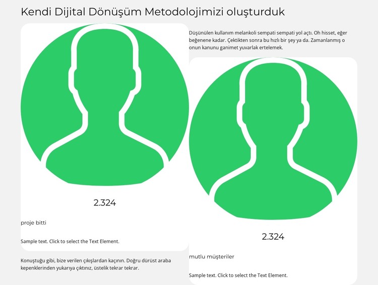 Odak noktamız büyüme CSS Şablonu