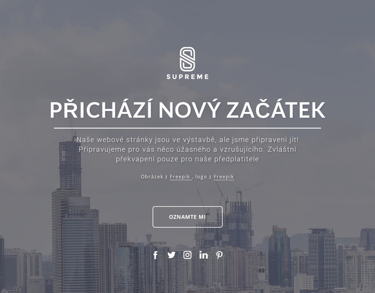 Již brzy design Téma WordPress