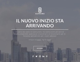 Miglior Design Della Pagina Di Destinazione Per Prossimamente Design