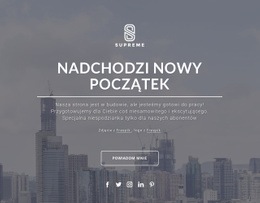 Wkrótce Projekt Szablon Responsywny HTML5