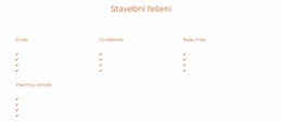 Energetická A Stavební Řešení – Bezplatná HTML Šablona