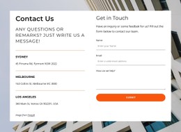 Just write a message - CSS Template by Nicepage