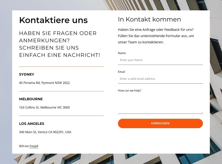 Schreiben Sie einfach eine Nachricht CSS-Vorlage