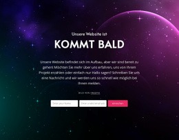 In Kürze Block Mit Hintergrund - Bootstrap-Vorlage Für Eine Seite