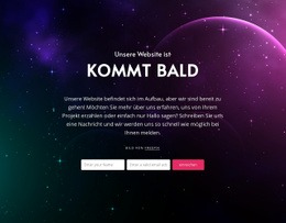 In Kürze Block Mit Hintergrund - HTML Site Builder