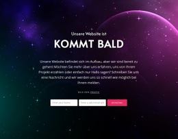 In Kürze Block Mit Hintergrund – Kostenlose HTML5-Vorlage