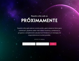 Próximamente Bloque Con Fondo - Creador De Sitios Web De Descarga Gratuita