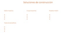 Soluciones Energéticas Y De Construcción - Página De Destino Gratuita, Plantilla HTML5