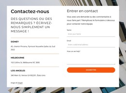 Conception De Pages HTML Pour Écrivez Simplement Un Message