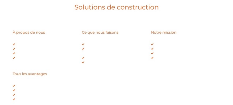 Solutions énergétiques et bâtiment Modèle HTML