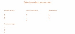 Solutions Énergétiques Et Bâtiment - Modèle HTML D'Une Page