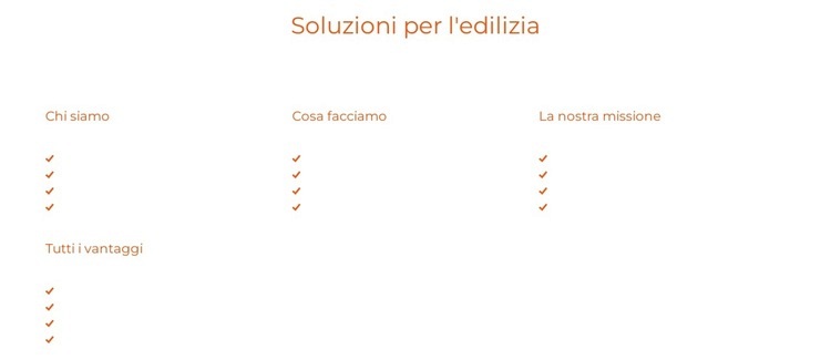 Energia e soluzioni per l'edilizia Modelli di Website Builder