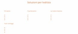 Energia E Soluzioni Per L'Edilizia - Pagina Di Destinazione Gratuita, Modello HTML5