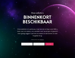 Een Exclusief Websiteontwerp Voor Binnenkort Blok Met Achtergrond