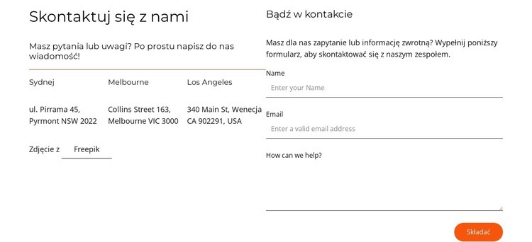 Po prostu napisz wiadomość Wstęp