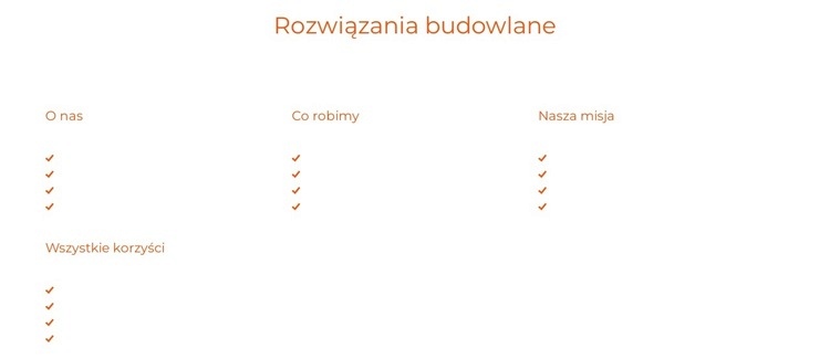 Rozwiązania energetyczne i budowlane Szablon HTML5