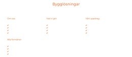 Energi Och Bygglösningar - Anpassad Webbdesign