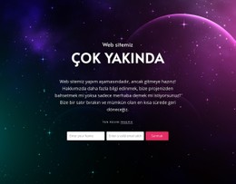 Yakında Arka Planda Blok Geliyor Duyarlı Site