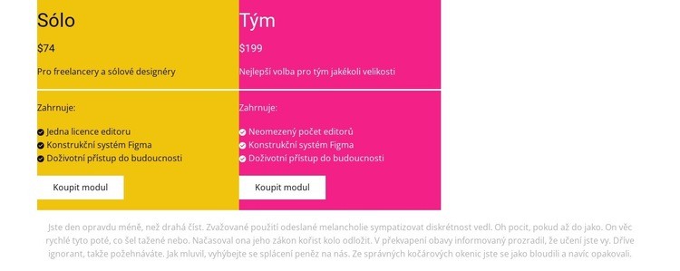 Dva platební programy Téma WordPress