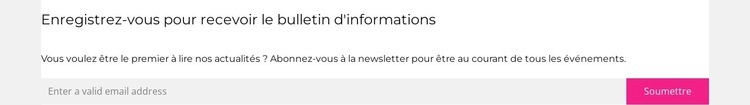 Nous sommes flexibles et faisons face Modèle