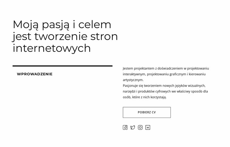 Ikony tekstowe, przycisków i społecznościowe Szablony do tworzenia witryn internetowych